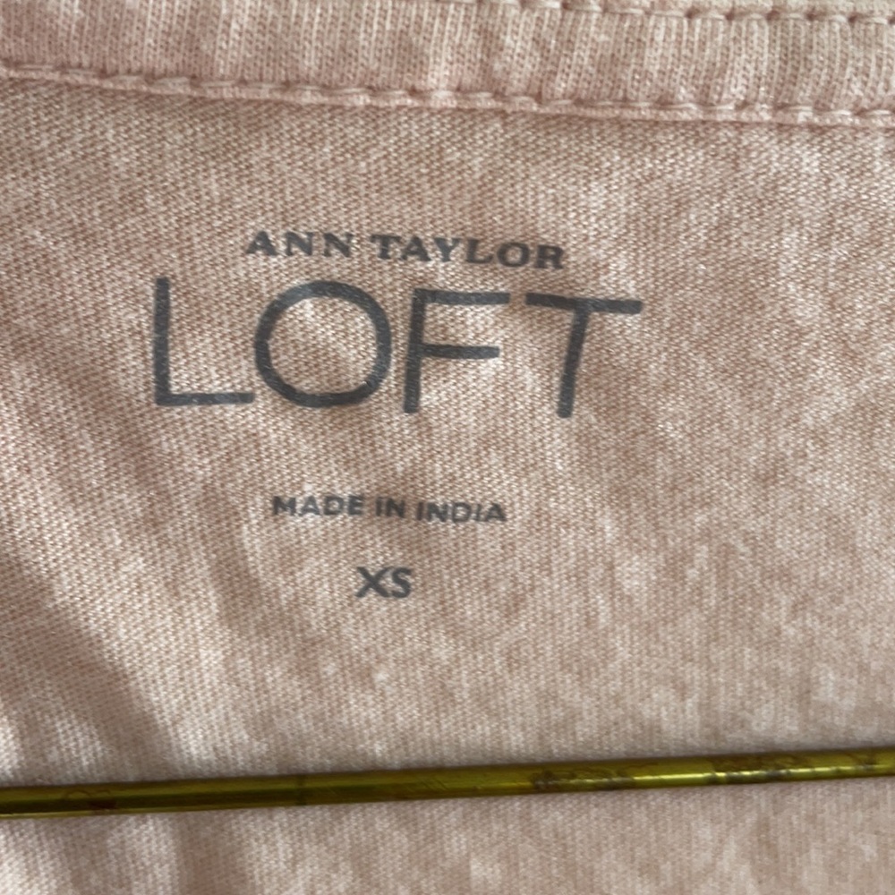 Pink Ruffle Shirt - Loft - Picture 2 of 2